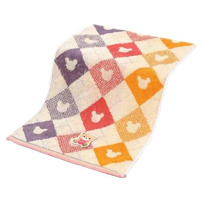 纯棉小方巾柔软吸水儿童家用洗脸全棉小毛巾可挂式幼儿园专用擦脸