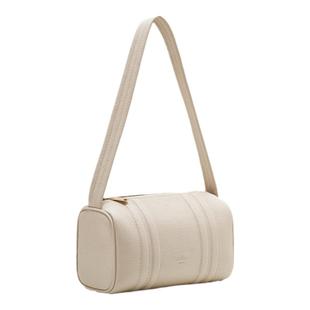 【新年礼物】新款头层牛皮包包女小众真皮圆筒包腋下手提包单肩包