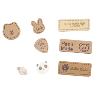 迷你PU皮标handmade毛衣帽子围巾鞋包标牌手工diy发饰装饰标辅料