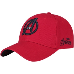 新款夏季刺绣男女情侣棒球帽休闲红色鸭舌帽遮阳帽防晒高尔夫帽潮