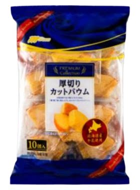 日本marukin丸金北海道牛乳厚切年轮蛋糕抹茶巧克力味早餐独立装