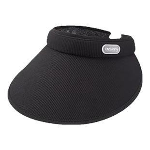 ohsunny防晒帽子女春夏户外太阳防紫外线遮脸遮阳空顶大檐蛋糕帽