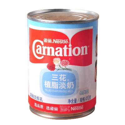 雀巢三花植脂淡奶油410g淡炼乳