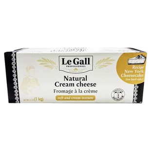 法国进口雅高勒奶油芝士1kg 原制干酪乳酪巴斯克芝士奶盖蛋糕原料