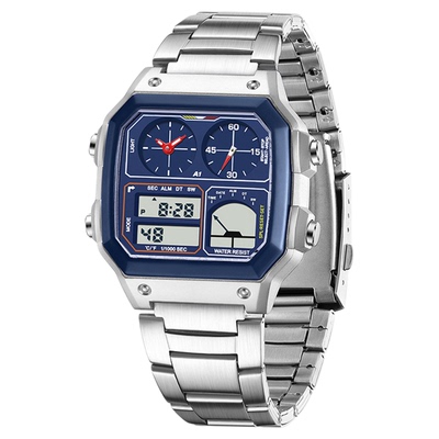 SANDA腕表青少年男士双显学生潮