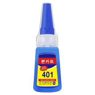 韩版401胶水强力胶粘鞋金属陶瓷塑料铁木头美甲片专用补鞋502胶水