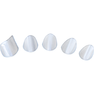 *三弦朗月 琵琶指甲 淡青色透明 赛璐璐 成人 儿童 专业级 赛璐珞