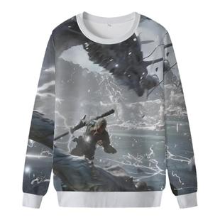 2024新款黑神话金池长老悟空卫衣动漫定制痛衣青少年学生装宅外套