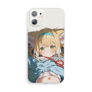 苹果16pro手机壳硅胶可爱萝莉铃兰14二次元vivos18适用于iQOOz9小米civi3荣耀90红米k70至尊版oppok11x魅族21