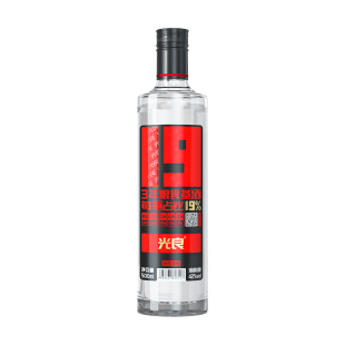 【官方正品】光良白酒19 42度浓香型纯粮食高粱酒送礼500ml每瓶