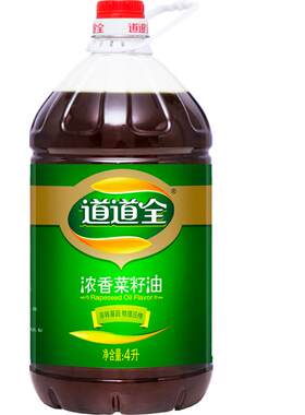 道道全物理压榨非转基因食用油4L