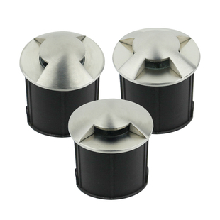 LED不锈钢侧透光地埋灯户外防水埋地灯超薄嵌入式侧发光龟背地灯