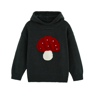 男童森系针织毛衣帽衫秋冬款童装