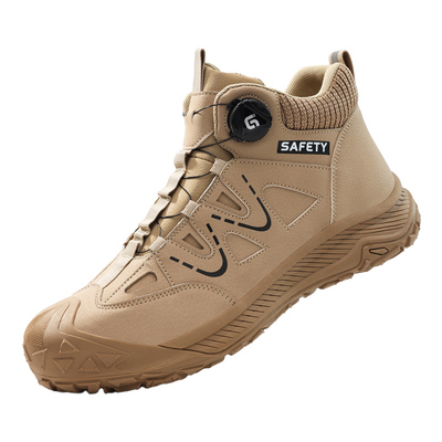古伊萨高帮劳保鞋2025耐磨防砸刺