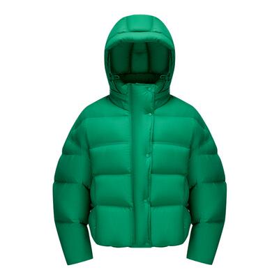 波司登休闲连帽短款羽绒服