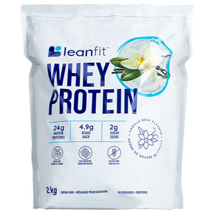 加拿大LeanFit分离乳清蛋白粉增免疫力中老年人营养旗舰店正品