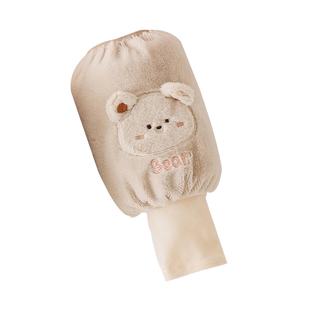 手套袖套二合一儿童学生套袖保暖羽绒服防脏办公室女款秋冬季护袖