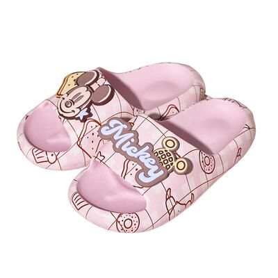 Gukoo/果壳拖鞋女夏季迪士尼联名新款踩屎感可爱女士居家凉拖鞋