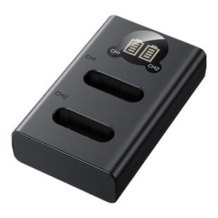 绿联相机电池NP-BX1充电器双座双充适用sony索尼HDRcx405/as300/FDRX300/DSCHX350/RX100M6/WX500微单反相机