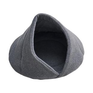 德国HUNTER茧形封闭式猫窝仿羊羔绒猫床猫窝冬季保暖洞穴宠物窝