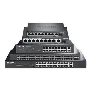 普联TP-LINK交换机4口5口8口更多口POE供电器48V监控摄像头AP电源tplink百兆千兆海康大华POE模块TL-SF1006LP