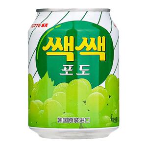 韩国进口LOTTE乐天葡萄汁饮料