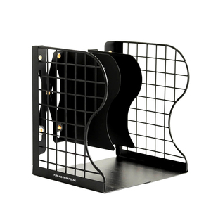 非黑即白多层书立拉伸缩折叠书架桌面收纳学生文件框文件夹收纳架