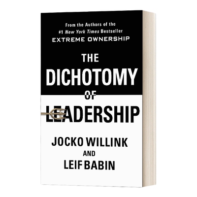 领导二分法 英文原版 Dichotomy Of Leadership 英文版 进口英语原版书籍