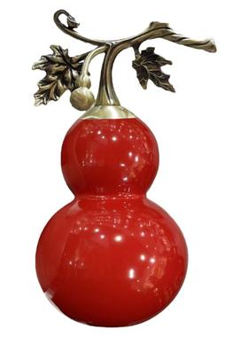 铜质藤枝葫芦新中式客厅玄关装饰