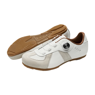 GRC无锁骑行鞋复古德训休闲运动鞋自行车公路车通勤硬底鞋男女