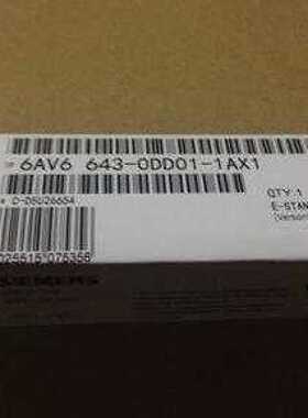 议价6AV6 643-0DD01-1AX1西门子原装触摸屏6AV6643-0DD01-1AX1 MP