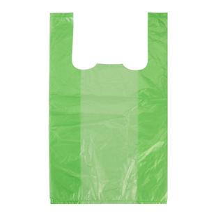绿色买卖蔬菜袋方便袋背心袋马甲袋全新料袋子大中小号手提塑料袋