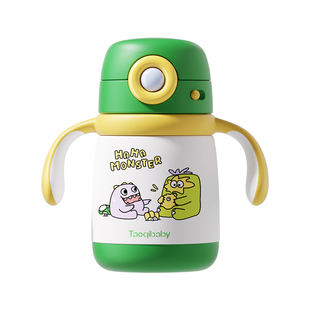 taoqibaby婴幼儿保温杯宝宝学饮杯保温杯儿童1到3岁幼儿园吸管杯