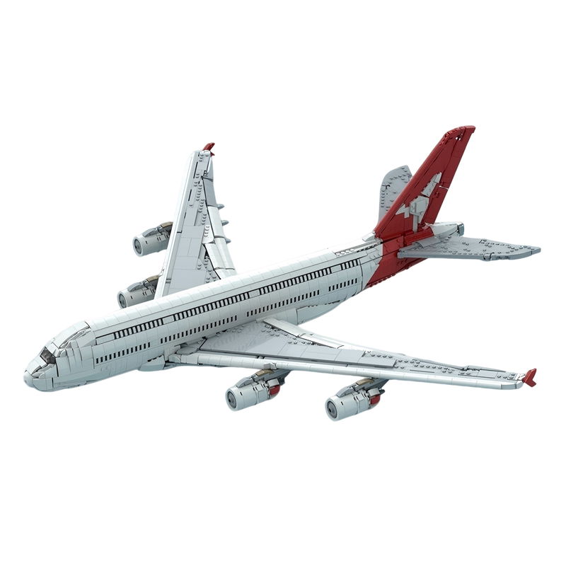 澳航A380客机拼装积木模型