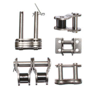 镁亚工业链条接头23分06B4分08B5分10A6分12A1寸单双排滚子链接头