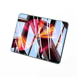 适用iPadPro钢化膜2022款平板电脑苹果11寸ipadpor保护12.9英寸屏幕全屏防指纹21防摔全覆盖10.5高清蓝光贴膜