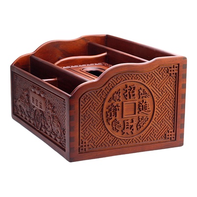 越南花梨木纸巾盒厂家直销