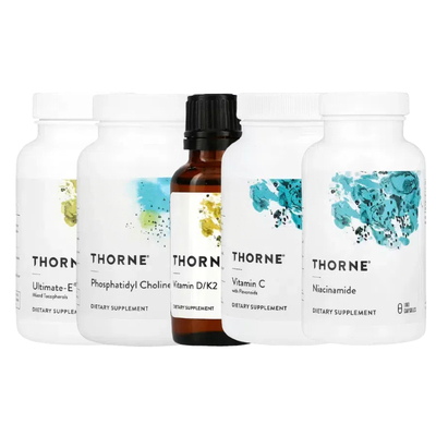 Thorne悦恩抗坏血5-甲基四氢叶酸缓冲维生核黄素C粉E磷脂酰胆碱B2