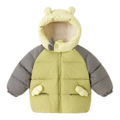 [杜邦三防]嘟嘟家儿童羽绒服男童外套女童防寒服宝宝冬季新款短款