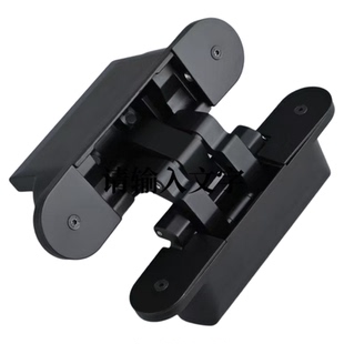 隐形门合页加厚护墙板偏心轴铰链外开三维可调铰链180MM折叠合页