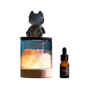 大英博物馆萌猫香薰礼盒扩香石摆件乔迁新婚礼物闺蜜生日礼物女生