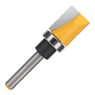 精信清底刀带轴承仿形直刀开槽刀清平刀修边刀逻机铣刀木工铣刀