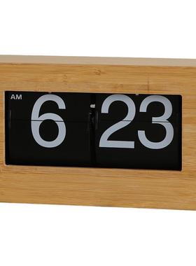 创意办公室桌面时钟日历摆件小众高级感客厅电视柜家居房间装饰品