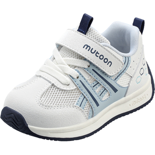 牧童轻便儿童运动鞋2026夏季新款透气网面男童软底休闲鞋女童鞋子