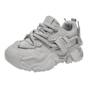 森马网红爆款男鞋夏季潮牌高级感运动休闲跑步厚底内增高老爹潮鞋