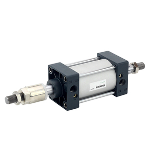 大推力气动冲床行程可调气缸SCJ63/80/100/125x50x75x150-50-100S