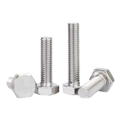 201不锈钢外六角螺丝螺栓