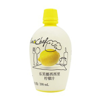 乐芙娜西西里柠檬汁200ml戚风