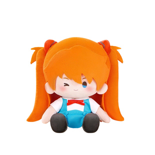 新世纪福音战士EVA明日香毛绒玩偶大号抱枕娃娃公仔官方正版周边M