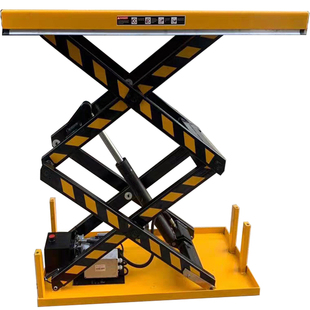 升降平台固定液压剪叉式升降机重型装卸货举升机电动旋转舞台定制